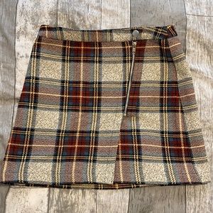 Topshop Plaid Skirt